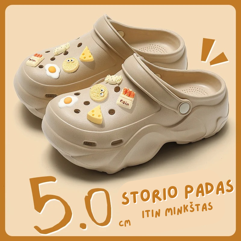 Lengvi storapadžiai bateliai