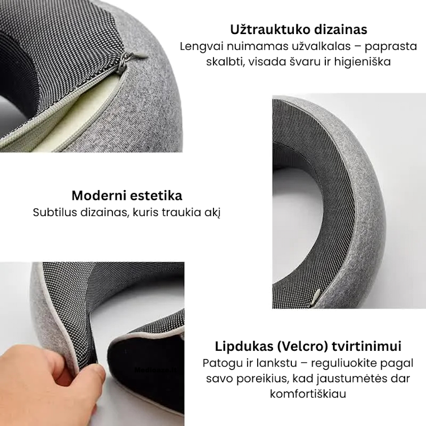 Ergonomiška kelioninė pagalvėlė